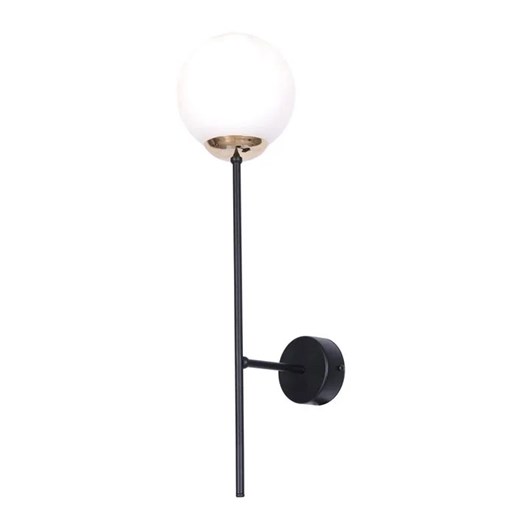 Nowoczesny kinkiet z okrągłym kloszem - S849-Kargo Lumes One Size Edinos.pl