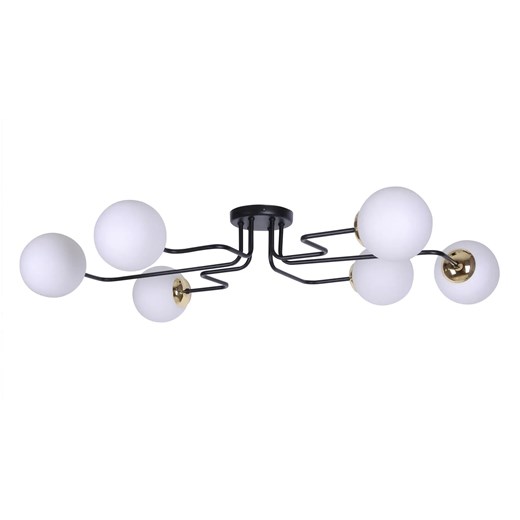 Sześcioramienna duża lampa sufitowa - 4X S852 Z9-A13 ze sklepu Edinos.pl w kategorii Lampy sufitowe - zdjęcie 172216461
