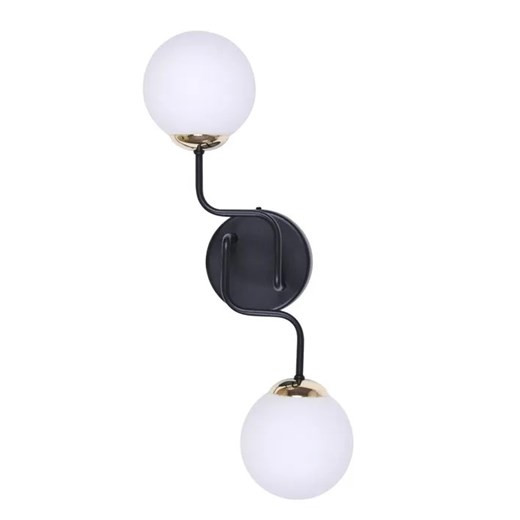 Dwupunktowy elegancki kinkiet ścienny - 2X S853 W7-D04 ze sklepu Edinos.pl w kategorii Lampy ścienne - zdjęcie 172216464