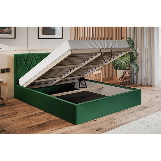Tapicerowane łóżko 120x200 Rivoli 4X - 36 kolorów Elior One Size Edinos.pl