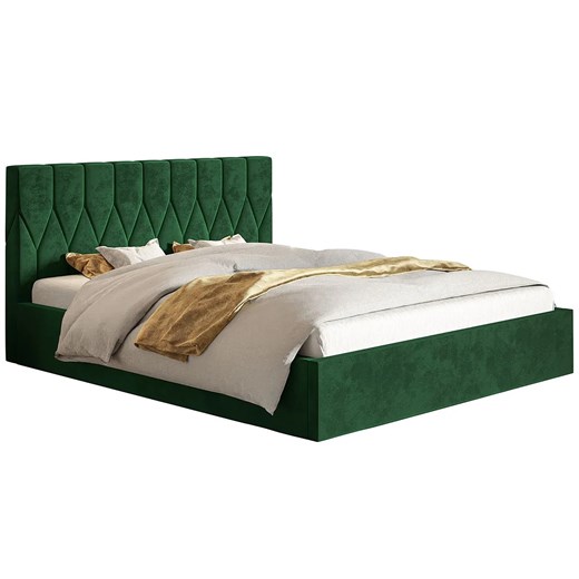 Tapicerowane łóżko 120x200 Mallon 3X - 36 kolorów Elior One Size okazyjna cena Edinos.pl