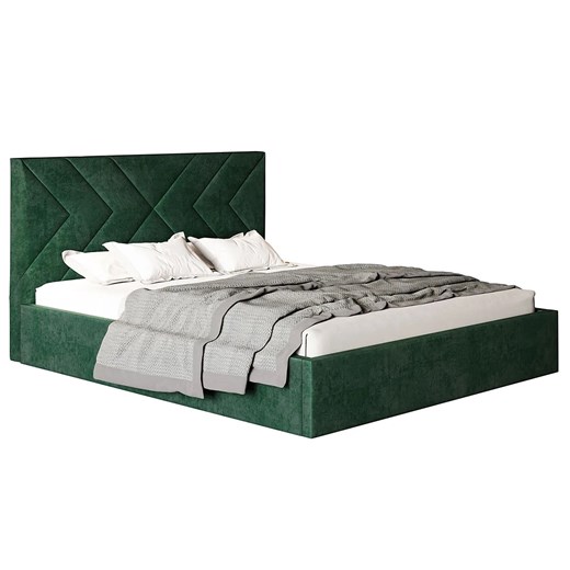 Tapicerowane łóżko 160x200 Grenell 3X - 36 kolorów Elior One Size Edinos.pl promocyjna cena