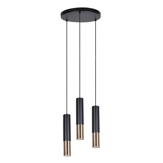 Czarna lampa wisząca sople - S862 H7-P84 ze sklepu Edinos.pl w kategorii Lampy wiszące - zdjęcie 172217240