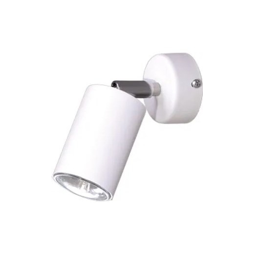 Biały kinkiet punktowy tuba - S895-Nordia Lumes One Size Edinos.pl