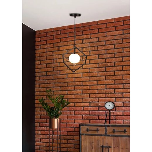 Industrialna lampa wisząca - K129-Cube Lumes One Size Edinos.pl