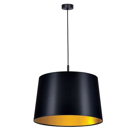 Czarno-złota lampa wisząca nad stół - S911 F7-C09 ze sklepu Edinos.pl w kategorii Lampy wiszące - zdjęcie 172217752