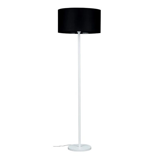 Czarno-biała nowoczesna lampa stojąca - A27-Hoka ze sklepu Edinos.pl w kategorii Lampy podłogowe - zdjęcie 172218210