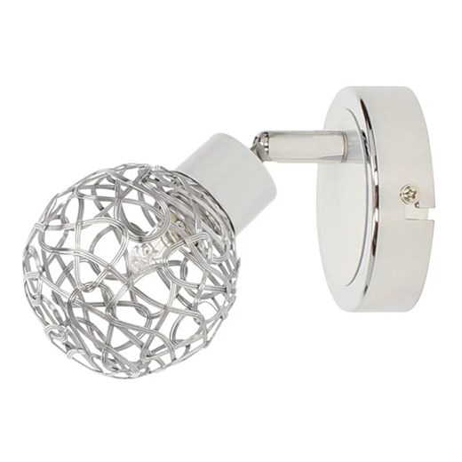 Biały metalowy kinkiet reflektorowy - A112-Pova ze sklepu Edinos.pl w kategorii Lampy ścienne - zdjęcie 172218884