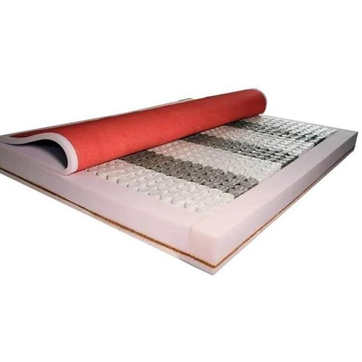 Podwójny materac kieszeniowy z kokosem 140x200 - Sultan Elior One Size okazyjna cena Edinos.pl