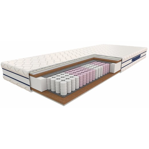 Materac kieszeniowy z kokosem 180x200 - Basmir Elior One Size Edinos.pl