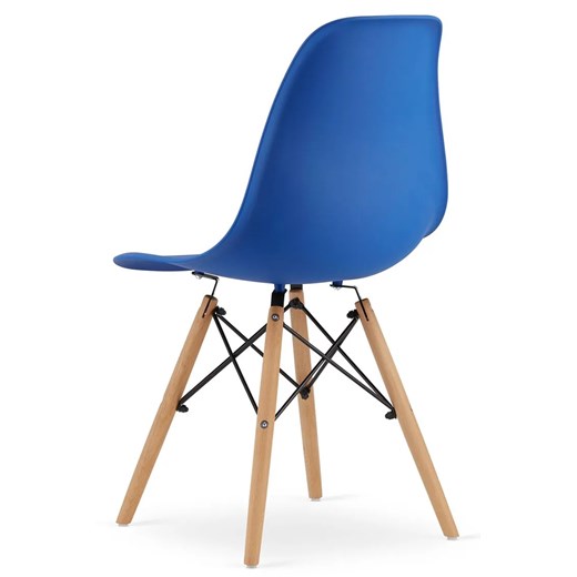 Niebieskie krzesło do nowoczesnego wnętrza - Naxin 4X Elior One Size Edinos.pl