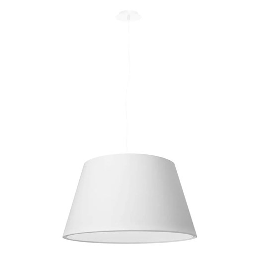 Biała lampa wisząca z abażurem nad stół - A196-Ablo Lumes One Size promocyjna cena Edinos.pl