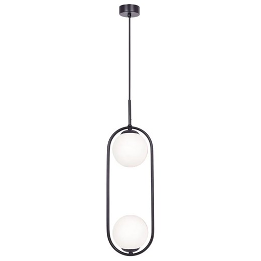 Elegancka lampa wisząca z białymi kloszami - A199-Anoba Lumes One Size Edinos.pl