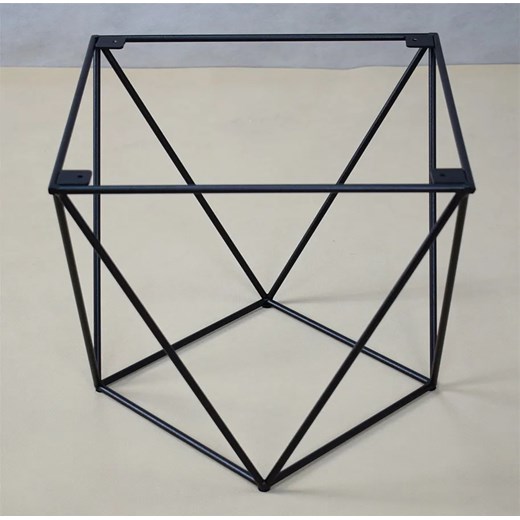 Stolik kawowy w stylu loft dąb lancelot + czarny - Galapi 5X Elior One Size Edinos.pl