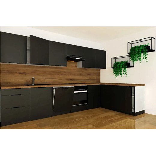 Front do zmywarki 60 cm z panelem zakrytym - Carbon 26X Elior One Size Edinos.pl