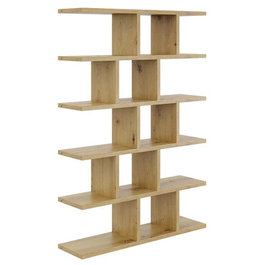 Minimalistyczny Regał Wiszący Lub Stojący Dąb Artisan T7-K84 ze sklepu Edinos.pl w kategorii Półki - zdjęcie 172222374