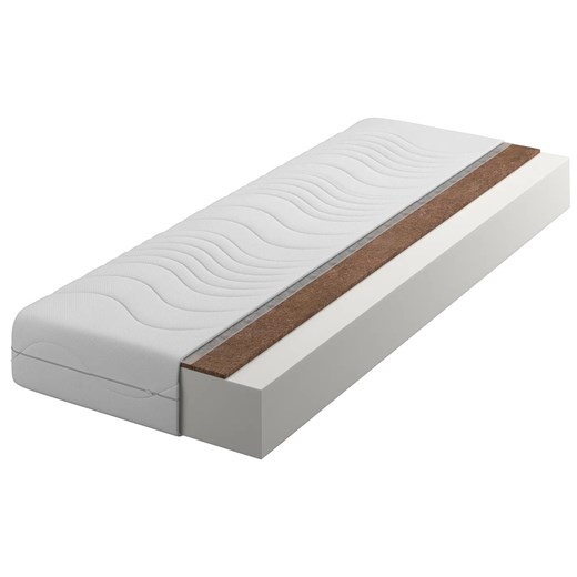 Materac piankowo-kokosowy z pokrowcem silver plus 180x200 - Mirani Elior One Size Edinos.pl