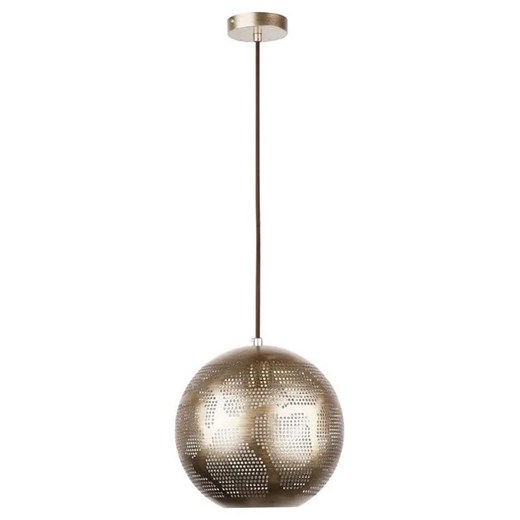 Ażurowa metalowa lampa wisząca - V065-Palo Lumes One Size Edinos.pl okazja