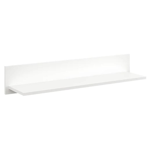 Biała Minimalistyczna Półka Ścienna P7-W29 ze sklepu Edinos.pl w kategorii Półki - zdjęcie 172223093