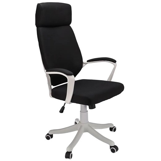 Czarny nowoczesny fotel obrotowy biurowy - Dawo ze sklepu Edinos.pl w kategorii Krzesła biurowe - zdjęcie 172223552