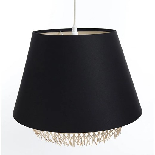 Czarna lampa wisząca boho nad stół - A345 D1-H35 ze sklepu Edinos.pl w kategorii Lampy wiszące - zdjęcie 172223563