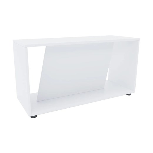 Biały minimalistyczny stolik kawowy - Vortex 3X Elior One Size Edinos.pl