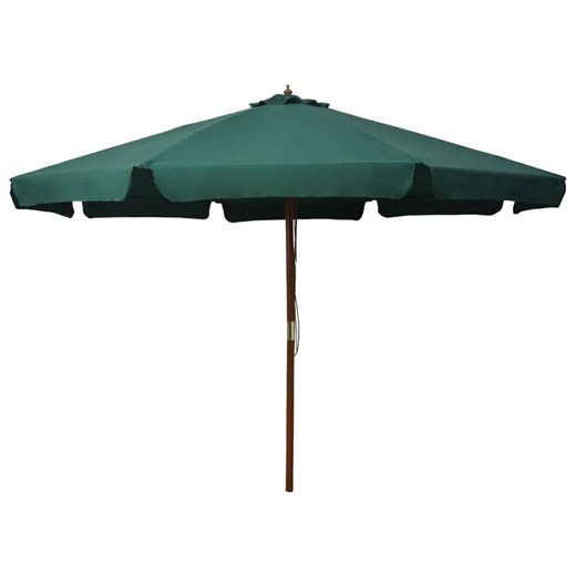Zielony parasol balkonowy, do ogrodu - Sorani ze sklepu Edinos.pl w kategorii Parasole ogrodowe - zdjęcie 172224563