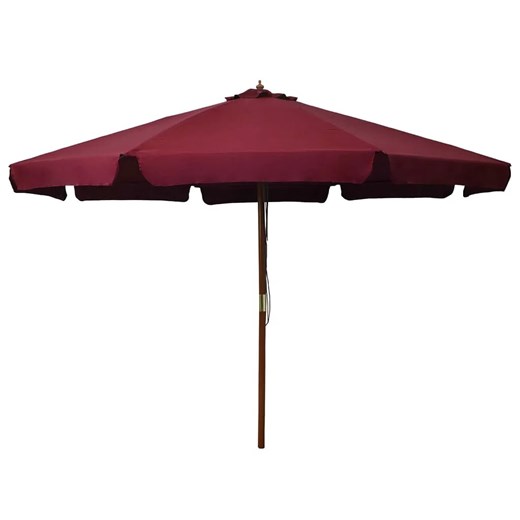 Burgundowy parasol ogrodowy - Karcheros Elior One Size Edinos.pl