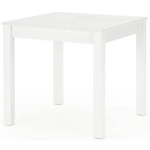 Kwadratowy Stół Biały Kuchenny 80X80 Cm W1-B05 ze sklepu Edinos.pl w kategorii Stoły - zdjęcie 172224993