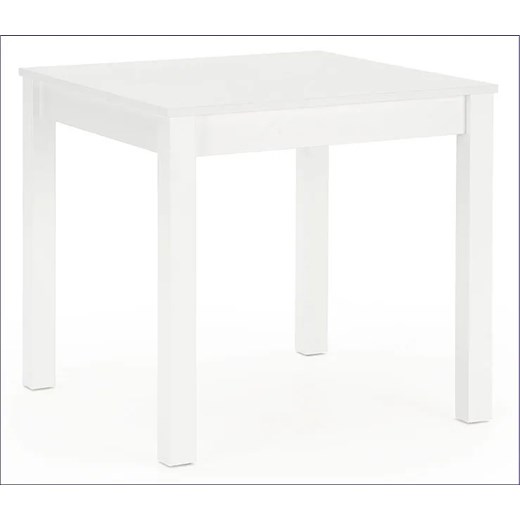 Biały kwadratowy stół kuchenny 80x80 cm - Bozi Elior One Size wyprzedaż Edinos.pl