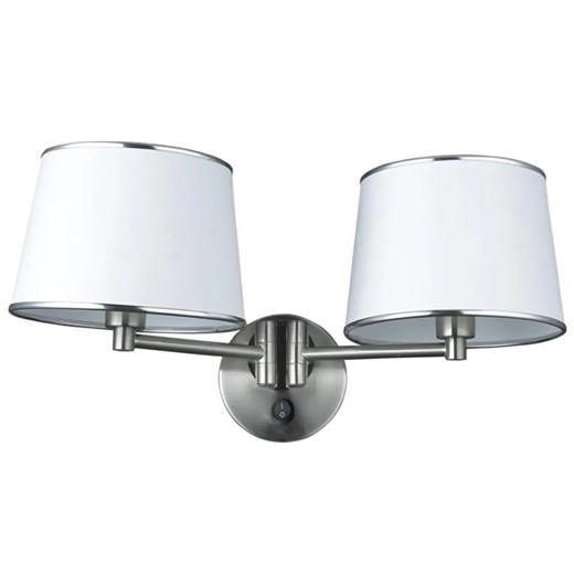 Nowoczesny kinkiet dwuramienny - K193-Lumok Lumes One Size Edinos.pl