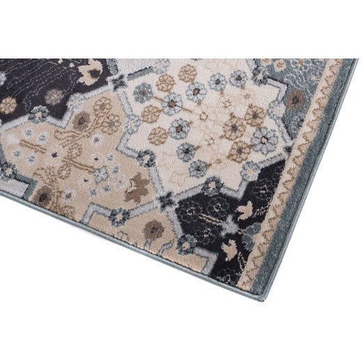 Niebieski wzorzysty dywan w stylu vintage - Igras 4X Profeos One Size Edinos.pl