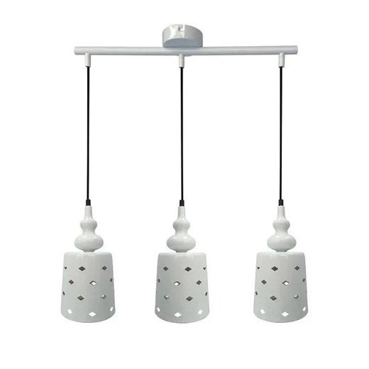 Dekoracyjna lampa wisząca na listwie - V155-Benusio Lumes One Size Edinos.pl