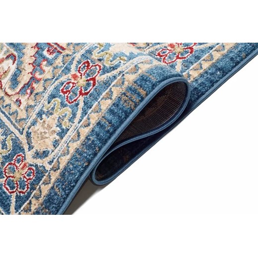 Niebieski retro dywan w perski wzór - Iraz 6X Profeos One Size Edinos.pl