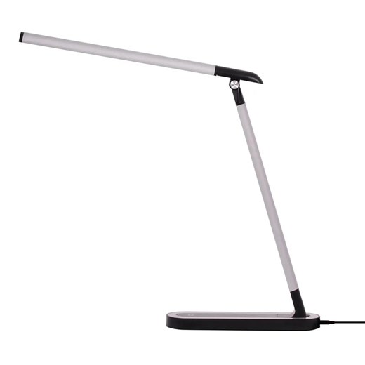 Czarno-srebrna lampka biurkowa LED - A362-Erpa Lumes One Size Edinos.pl