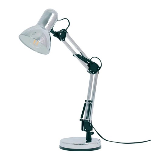 Designerska lampka biurkowa chrom G2-R63 ze sklepu Edinos.pl w kategorii Lampy dziecięce - zdjęcie 172226480