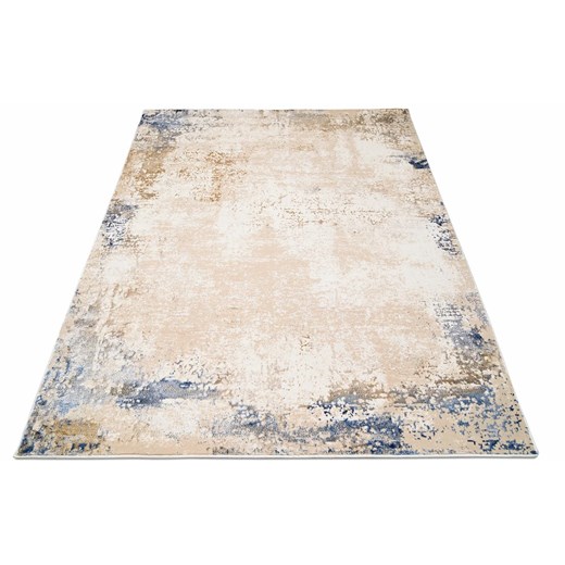 Kremowy prostokątny dywan w nowoczesny wzór - Himi 4X ze sklepu Edinos.pl w kategorii Dywany - zdjęcie 172226884