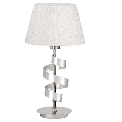 Srebrna lampka nocna - K293-Naresto ze sklepu Edinos.pl w kategorii Lampy stołowe - zdjęcie 172227140