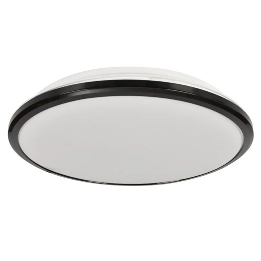 Czarny okrągły plafon - K329-Tere Lumes One Size Edinos.pl