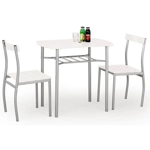 Stół z krzesłami Twiner - biały Profeos One Size Edinos.pl
