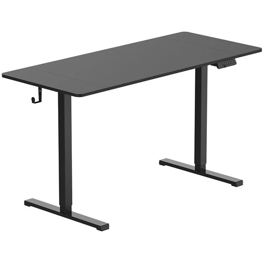 Elektryczne biurko ergonomiczne do pracy na stojąco czarny - Rucal 5X Elior One Size Edinos.pl