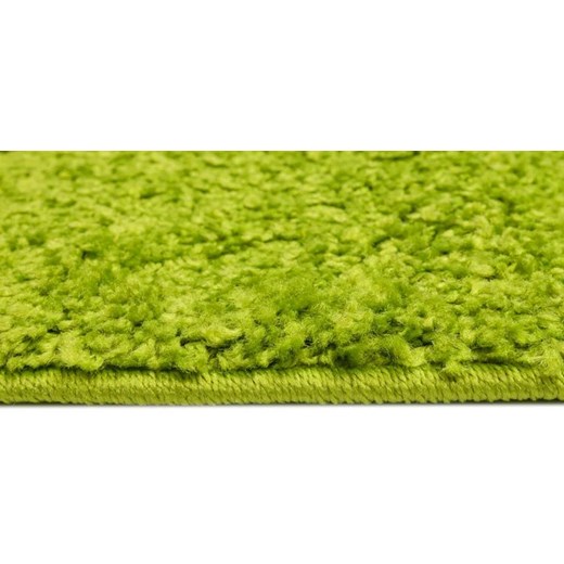 Zielony chodnik dywanowy shaggy na metry - Ular Profeos One Size Edinos.pl