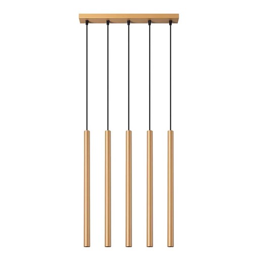 Złota lampa wisząca sople nad wyspę - A381-Pastels Lumes One Size Edinos.pl