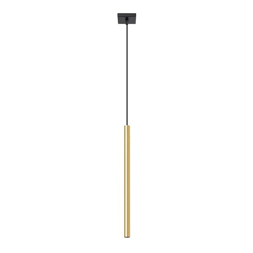 Lampa wisząca wąska tuba złoty połysk - 12X A377 D3-T71 ze sklepu Edinos.pl w kategorii Lampy wiszące - zdjęcie 172228714