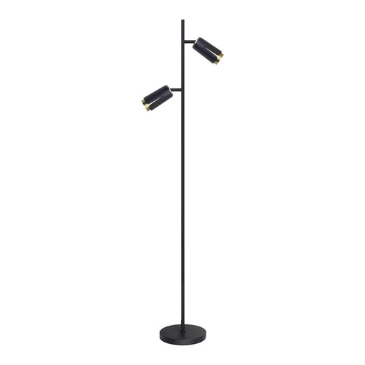 Czarna loftowa lampa podłogowa - K363-Fiosa Lumes One Size okazyjna cena Edinos.pl