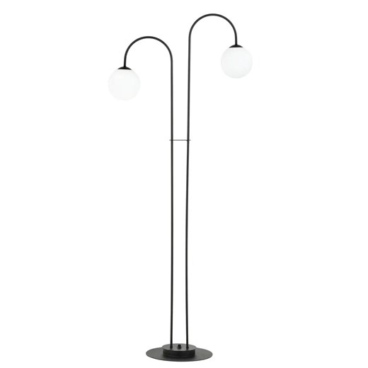 Nowoczesna lampa podłogowa z mlecznymi kloszami - D117-Inos Lumes One Size Edinos.pl