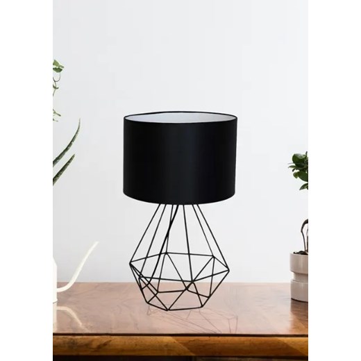 Loftowa czarna lampka nocna - K382-Baleo Lumes One Size Edinos.pl