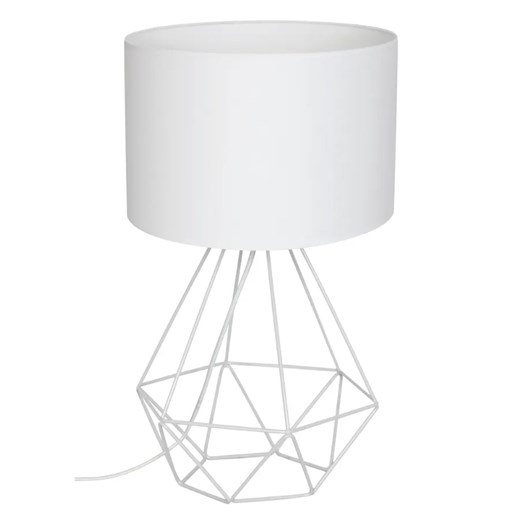 Biała industrialna lampka nocna - 4X K382 D6-S99 ze sklepu Edinos.pl w kategorii Lampy stołowe - zdjęcie 172229603
