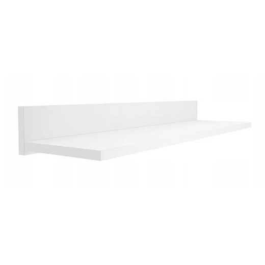 Biała Nowoczesna Półka Wisząca 80 Cm H2-D13 ze sklepu Edinos.pl w kategorii Półki - zdjęcie 172229631