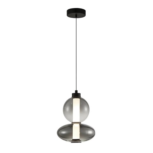 Czarna lampa wisząca - K389-Qilo Lumes One Size Edinos.pl